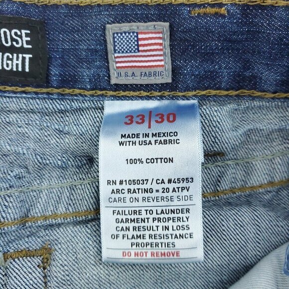 Ariat Work FR M3 Flame Resistant Jean Loose Straight CAT2 "33x30" Real 35x29 New - Picture 9 of 13